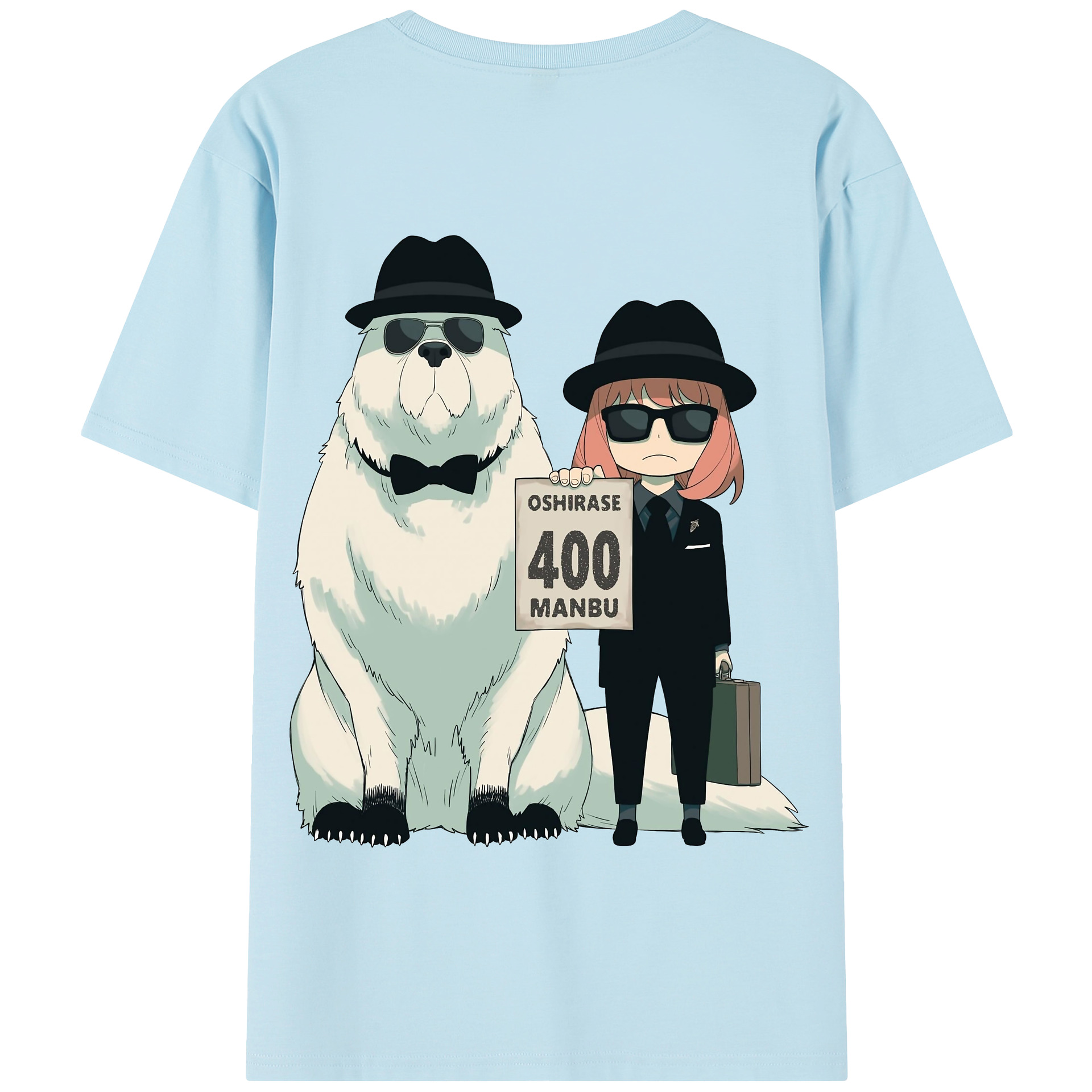（画像用） SPY×FAMILY间谍家家酒 綿100％半袖Tシャツ（背面プリント）
